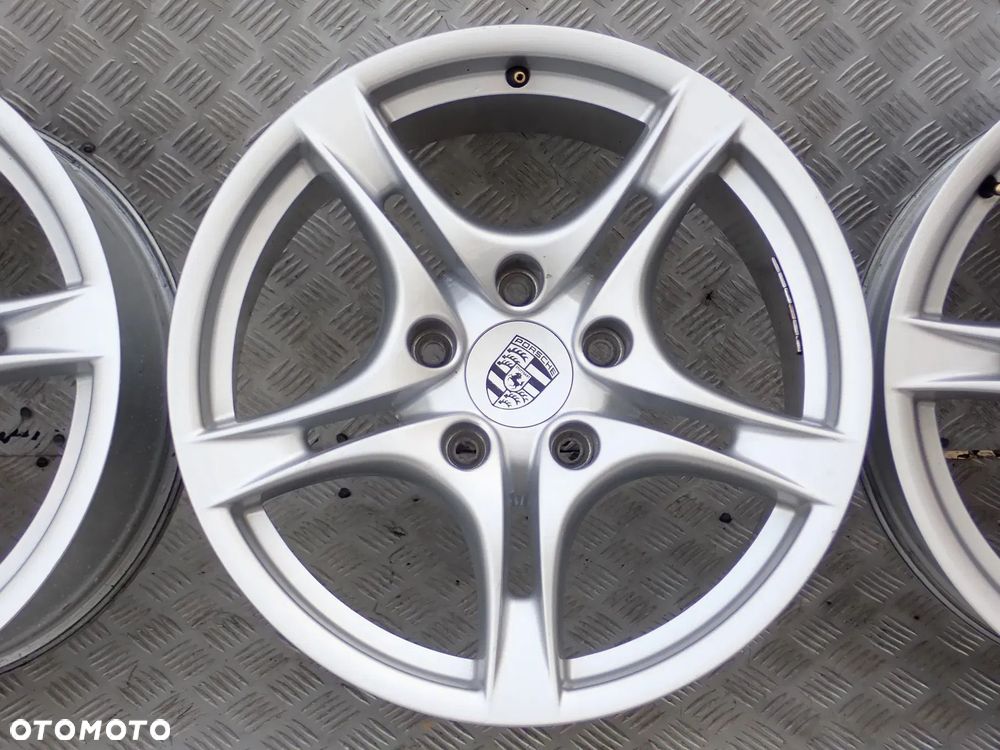 FELGI ALUMINIOWE PORSCHE CAYMAN S II LIFT 2 X 8JX18 ET 54 5X130 98736213703 / 2 X 9JX18 ET 54 5X130 98736213903 - 6