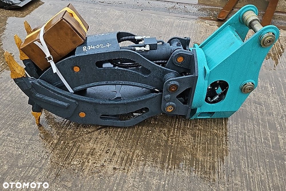 Chwytak hydrauliczny obrotowy sortujący wyburzeniowy kleszcze pięciopalczaste Toft 04G, 300kg CAT 306 CAT 307 NOWE!!! - 3