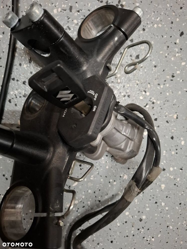 Suzuki DL 650 zestaw startowy moduł ecu komputer stacyjka półka - 3