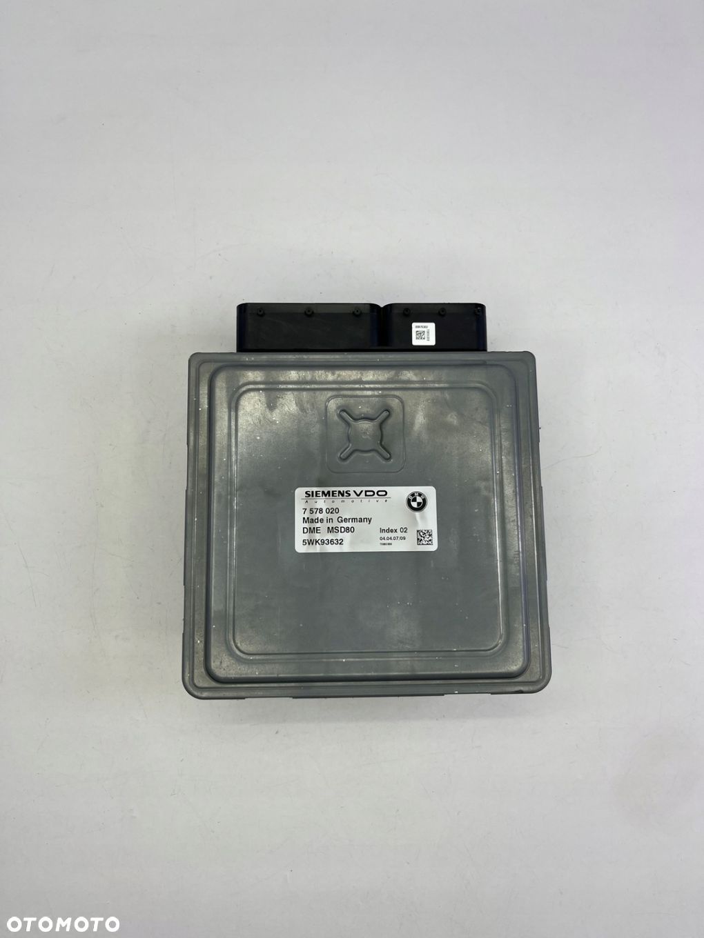 MODUL KOMPUTER STEROWNIK SILNIKA BMW E60 E61 7578020 - 1