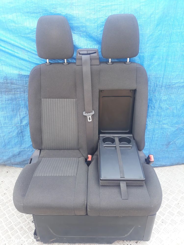 FOTEL KANAPA PASAŻERA FORD TRANSIT CUSTOM 2012r - 6