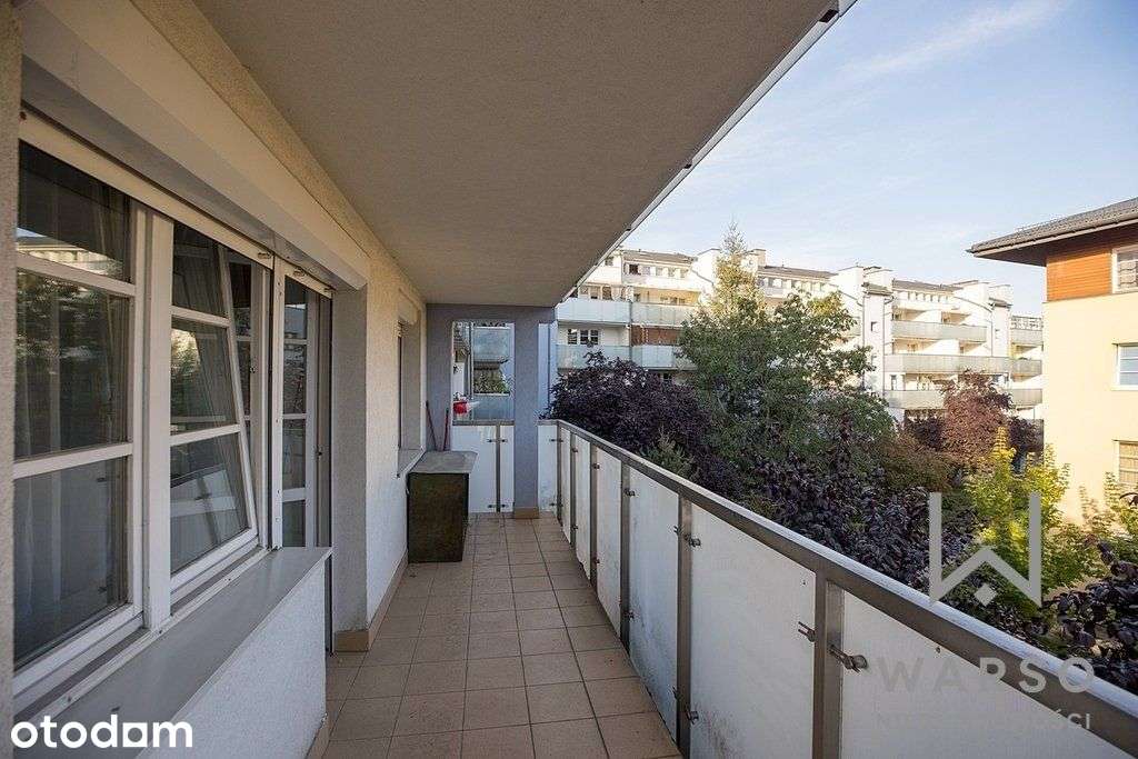 3 pokoje z dużym balkonem, cicho Od Zaraz
