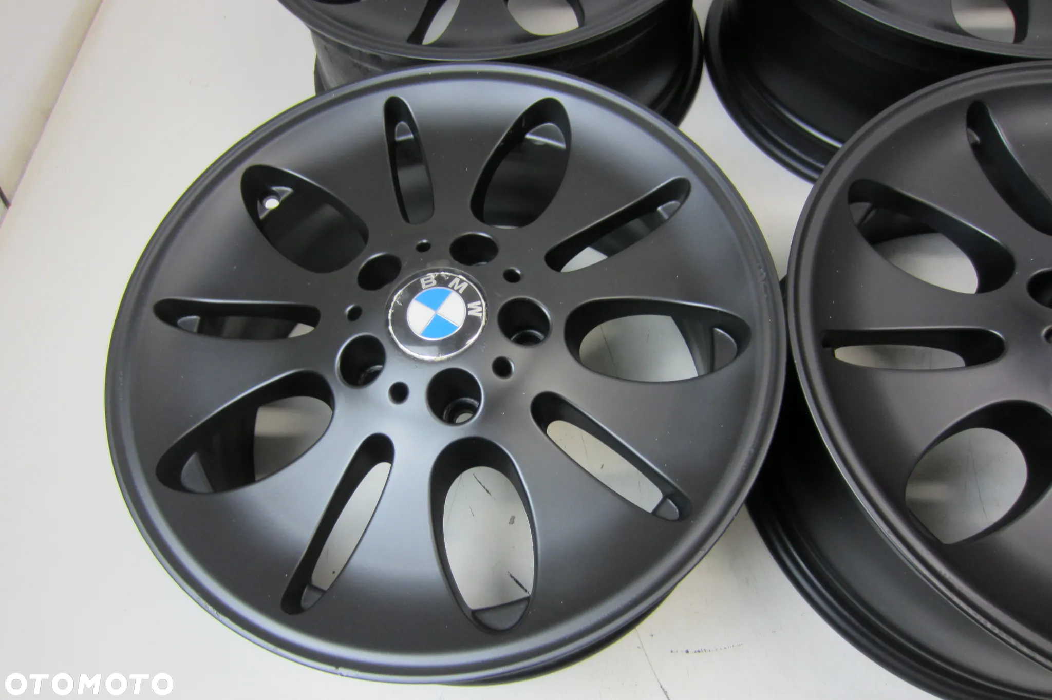 FELGI ALUMINIOWE 17 BMW F10 F11 E46 E90 E91 X3 IS40 ORYGINAŁ CZARNY MAT - 4