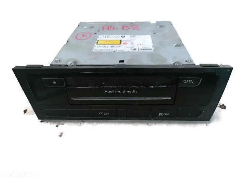AUDI A4 B8 12r NAWIGACJA CZYTNIK MMI 8R1035652A - 1