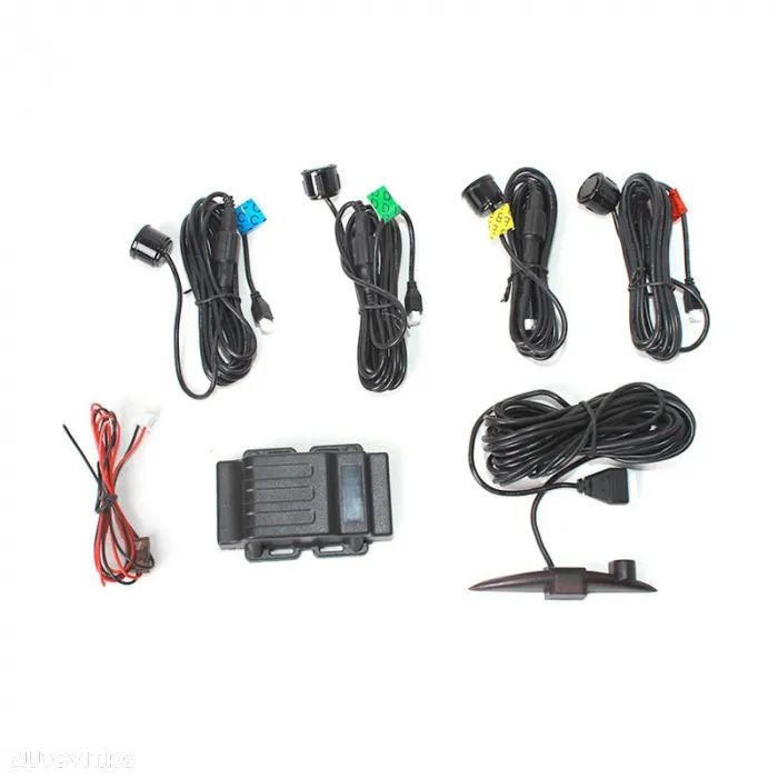 Kit senzori parcare spate cu display culoare negru - 1