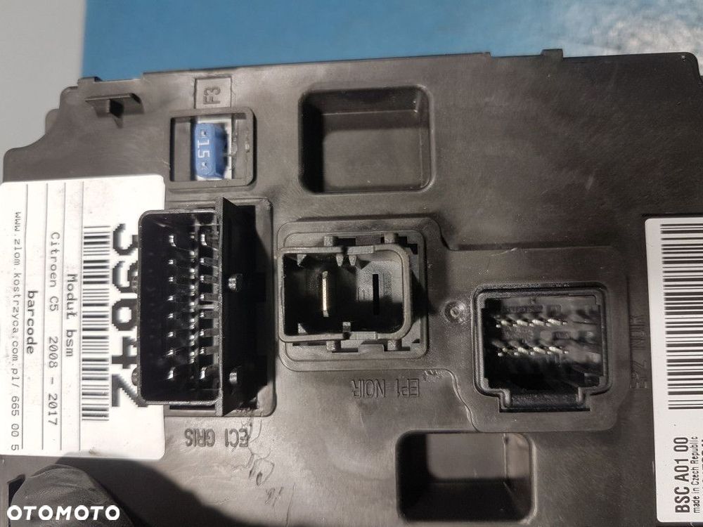 CITROEN C5 II X7 1.6 HDI MODUŁ BSC S120017004L - 3