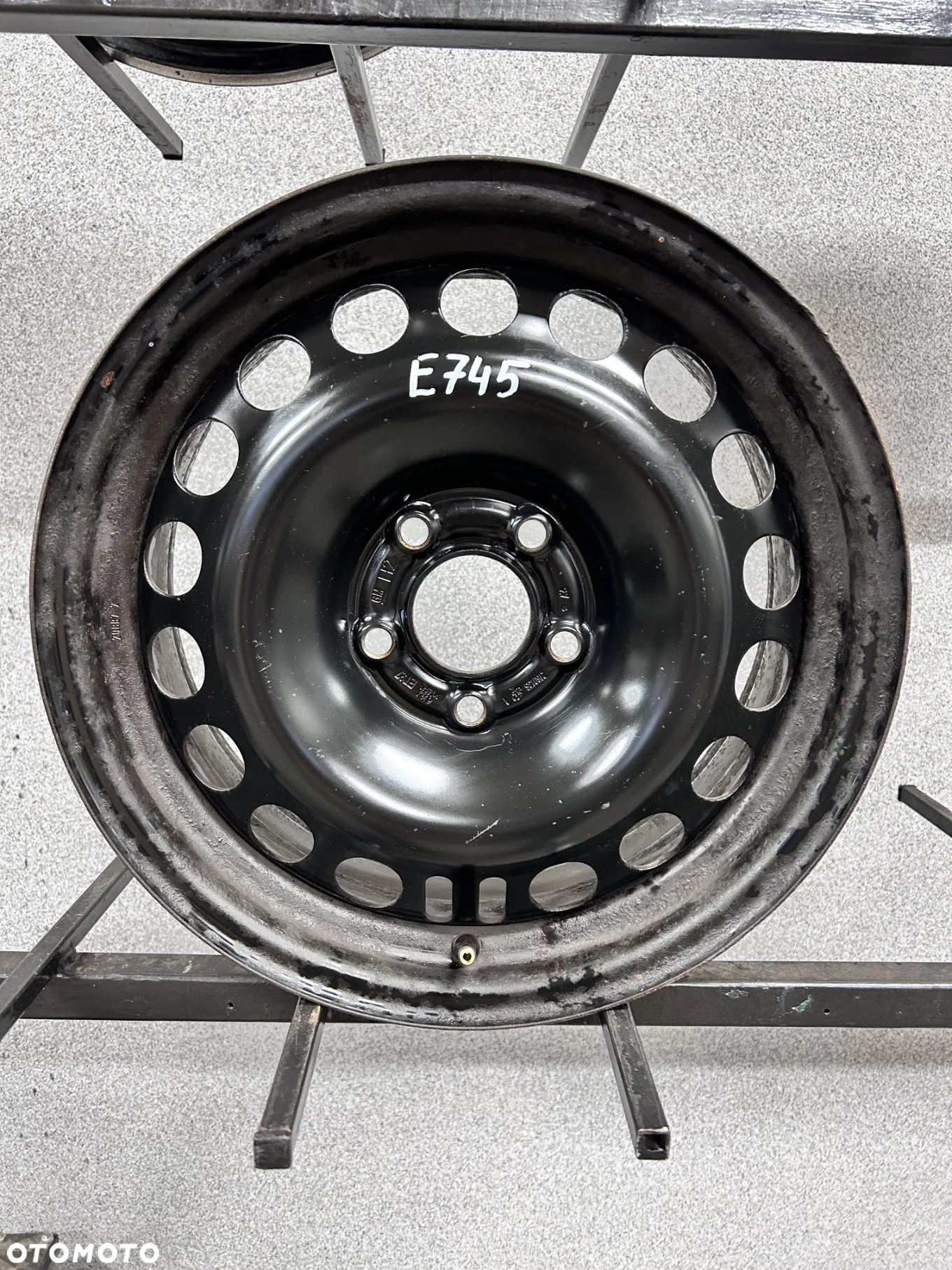 1 FELGA STAL. OPEL VECTRA C , MERIVA B , ASTRA H , ZAFIRA B 16'' 6,5J  ET37   GM - 3