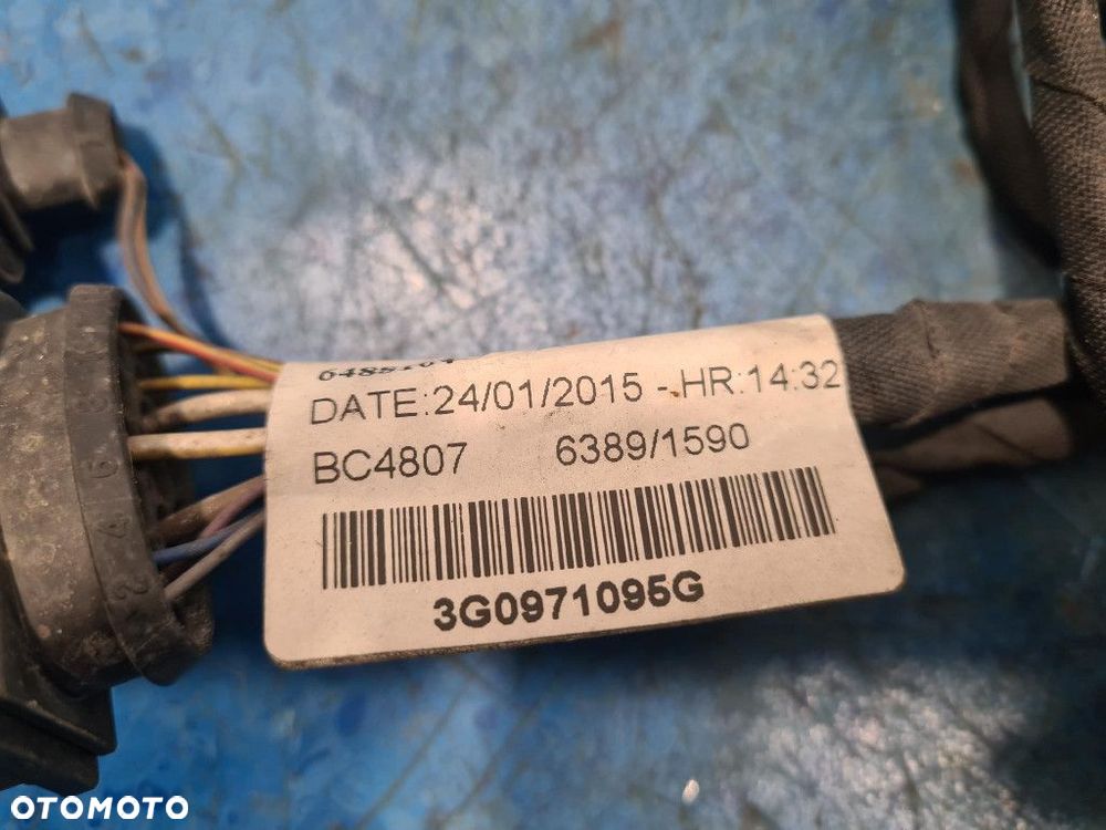 VOLKSWAGEN PASSAT B8 INSTALACJA WIĄZKA PDC KOSTKA 3G0971095G LI7F CUAA - 2
