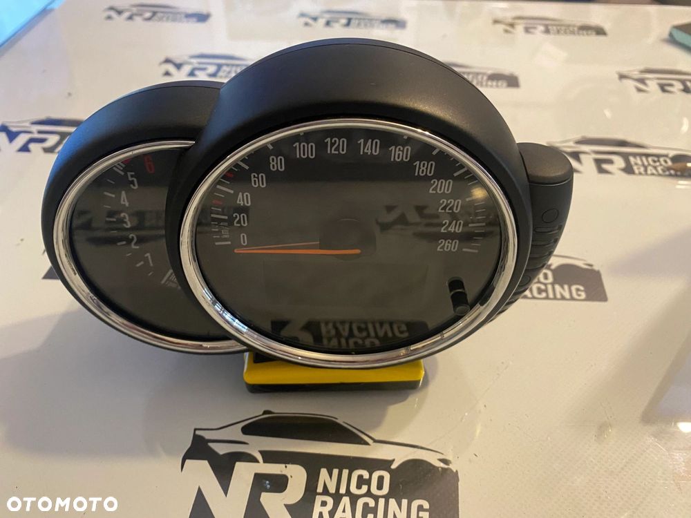 ZEGAR LICZNIK WYŚWIETLACZ MINI COOPER F55 F56 F56 EUROPA 9265213 - 1