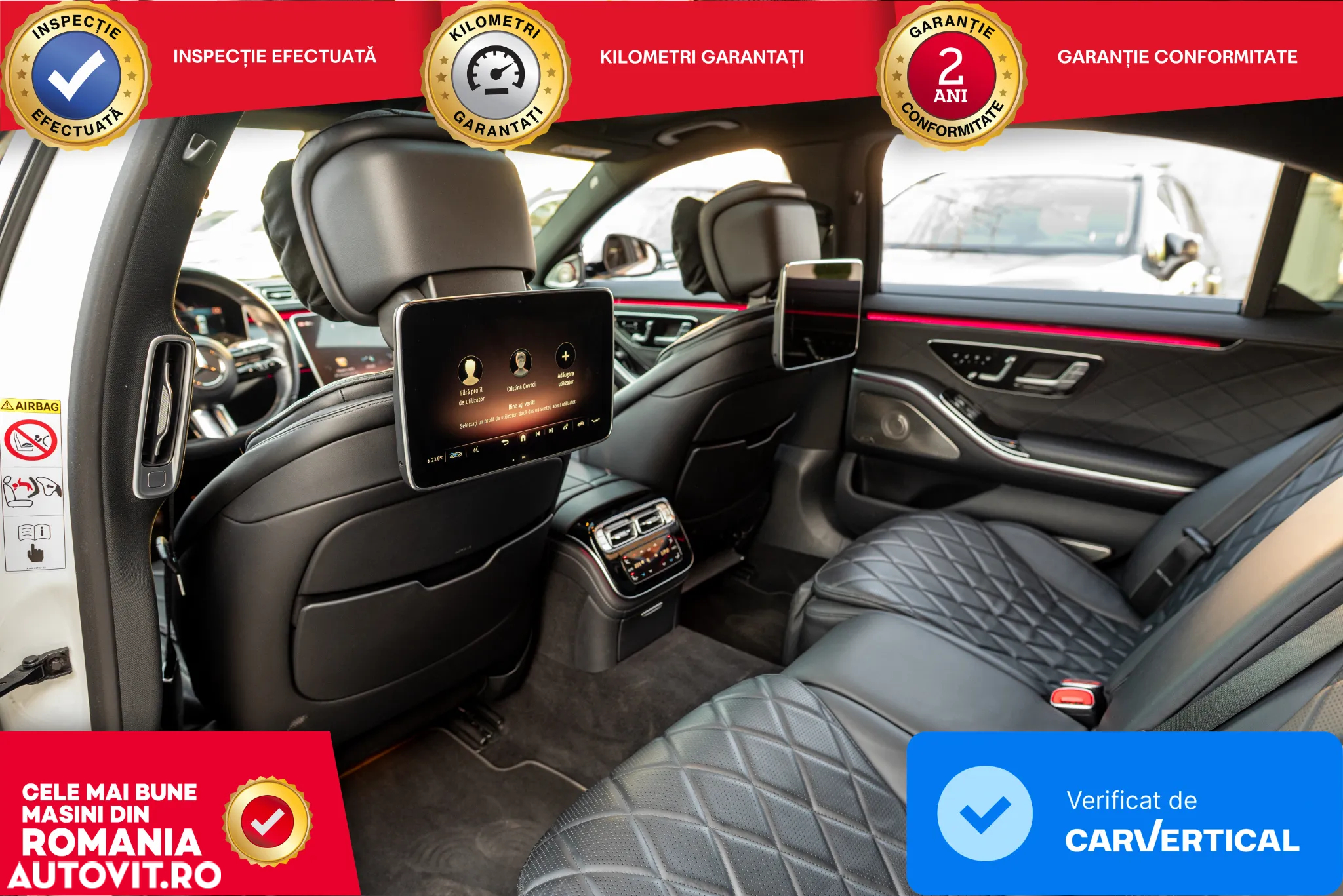 Mercedes-Benz S 500 4MATIC MHEV Long Aut. - 28