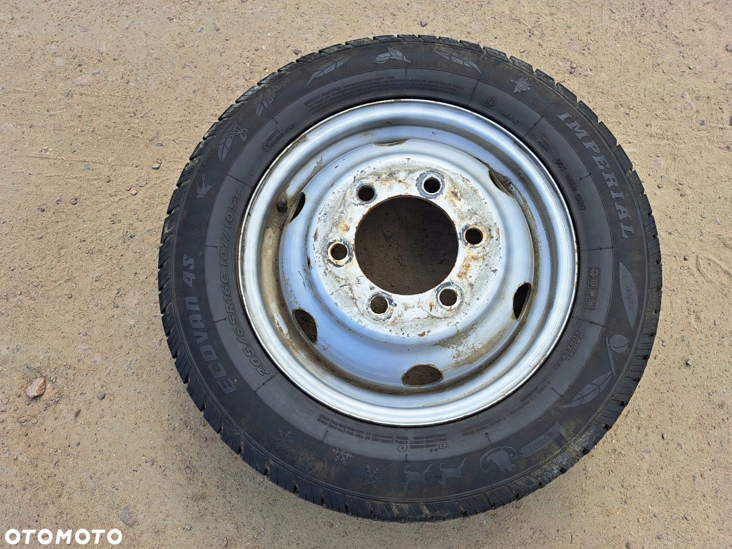 IVECO DAILY BLIŹNIAK KOŁO DOJAZDOWE ZAPASOWE 16" - 1