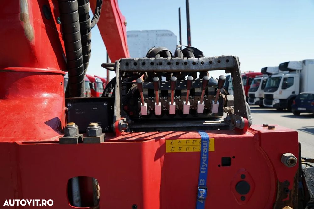 Scania R 730 XT / V8 / 6X4 / PENTRU LEMN / PENTRU COPACI / PENTRU PĂDURE / HDS LOGLIFT F96ST / CABINĂ / ANVELOPE 100% / 2020A - 17