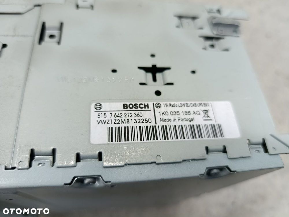RADIO FABRYCZNE VW PASSAT B7 1K0035186AQ BOSCH - 6