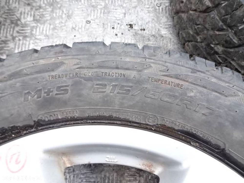 alufelgi z oponami kpl. nissan x-trail t31 17" 5x114.3 et 45 - 8