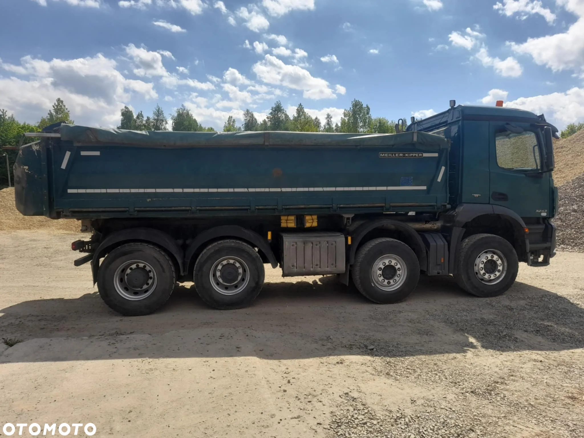 Mercedes-Benz Arocs 3243 8x4 Meiller Kiper Bordmatik DMC 34 - 10