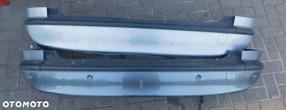 zderzak tył tylny OPEL ZAFIRA A Z163 PDC BŁĘKITNY - 1