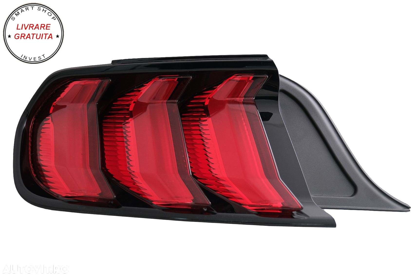 Stopuri Full LED compatibile cu Ford Mustang VI S550 (2015-2019) Semnal Dinamic Se- livrare gratuita - 2