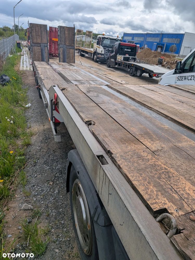 Berger naczepa niskopodwozie, OCYNK długie najazdy hydrauliczne - 9