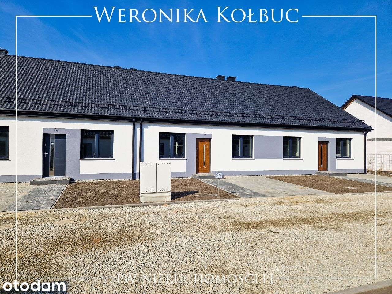 Parter, ogródek, kanalizacja, światłowód. OSTATNI!!!