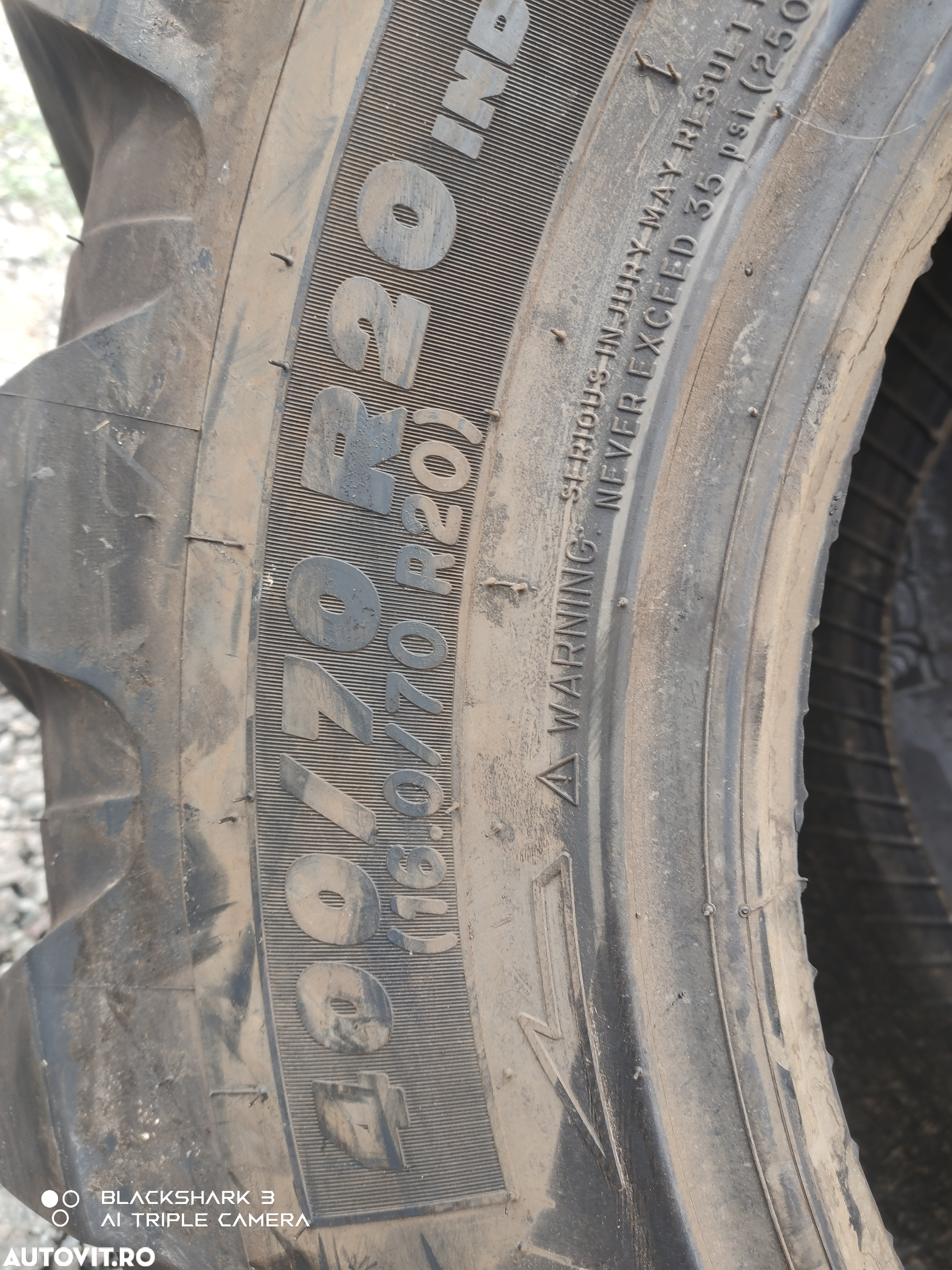 420 70 20 buldoexcavator Michelin 16.0 70 20 industriale - 16