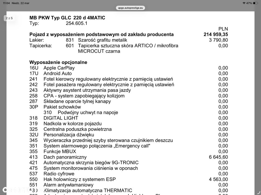 Mercedes-Benz GLC 220 d 4-Matic - 22