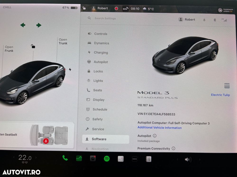 Tesla Model 3 Standard Reichweite Plus Hinterradantrieb - 10