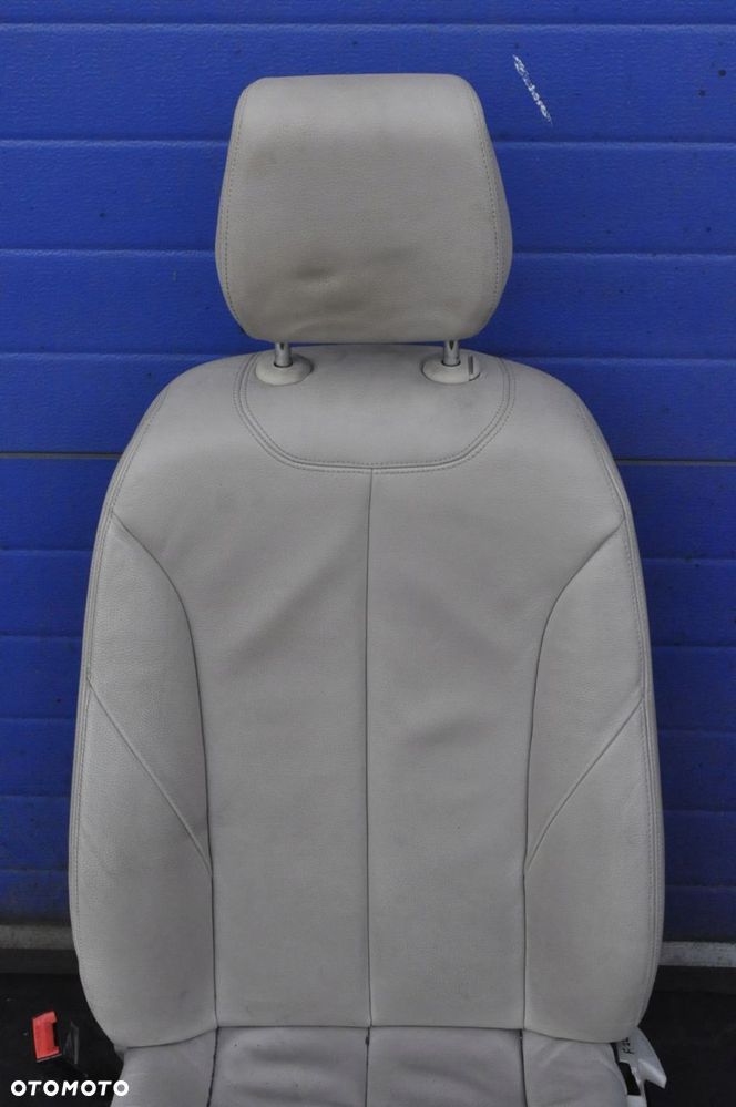 BMW 1 F20 PRZEKŁADKA WNĘTRZA FOTELE BIAŁA SKÓRA KANAPA - 10