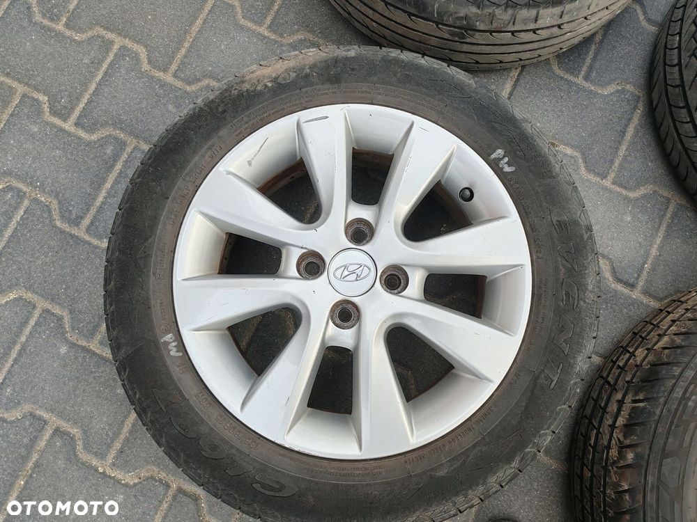 Felgi aluminiowe oryginalne 15" 4x100 Hyundai I20 I 08-14 - 6
