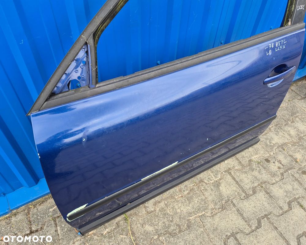 DRZWI PRZÓD LEWY LEWE VW PASSAT B5 FL NIEBIESKI - 15