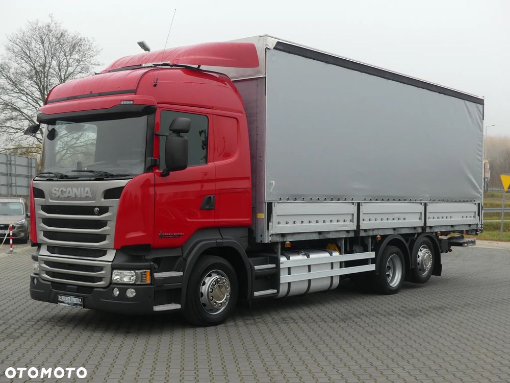 Scania R410 6x2 / BURTO FIRANKA 7.70 + WINDA / ZSUWANY DACH / EURO 6 / - 3