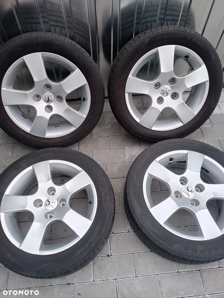 Koła aluminiowe lato 195/55/16 Peugeot - 6