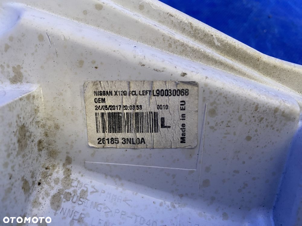 ODBLASK lewy przedni NISSAN LEAF I lewy przód kierunkowskaz lampa EU - 8