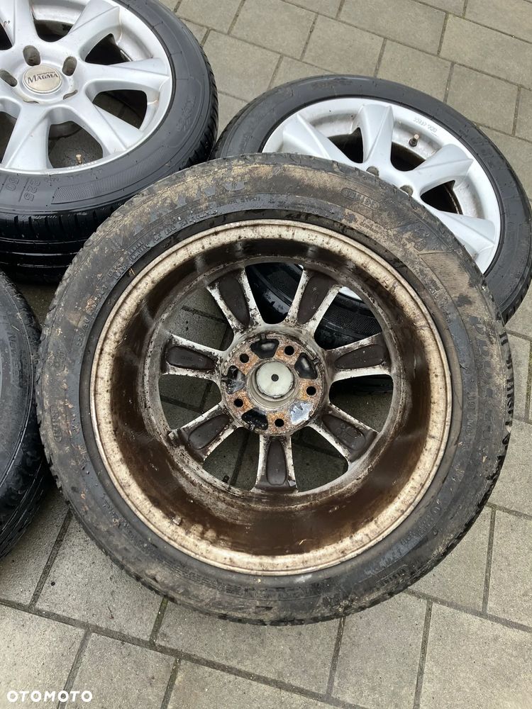 FELGI KOŁA BMW E60 E61 XD X-DRIVE 17 CALI KBA47266 MAGMA OPONY LETNIE 225/50/17 8Jx17 ET20 5x120 - 19