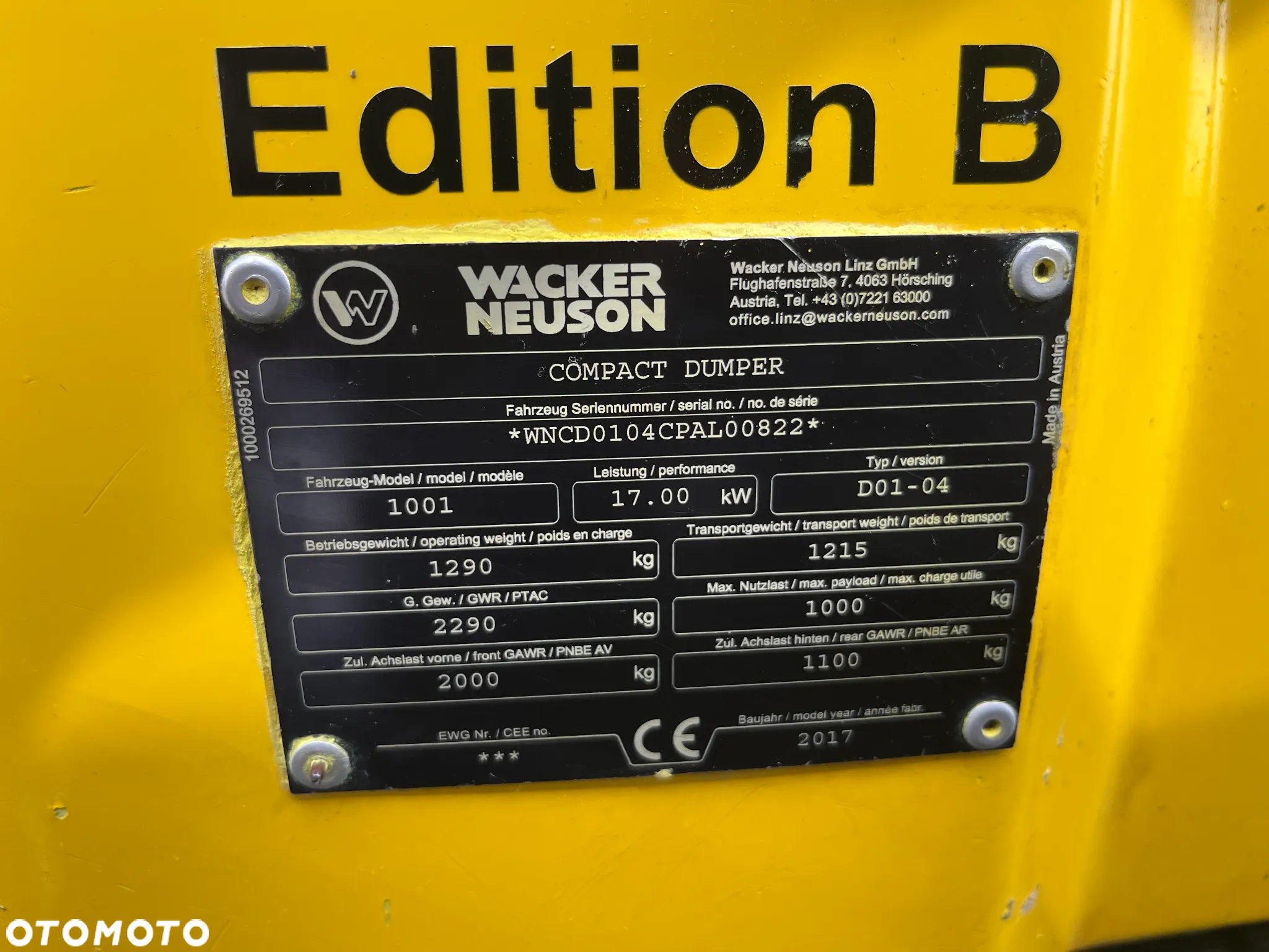 Wacker Neuson 1001 - 21