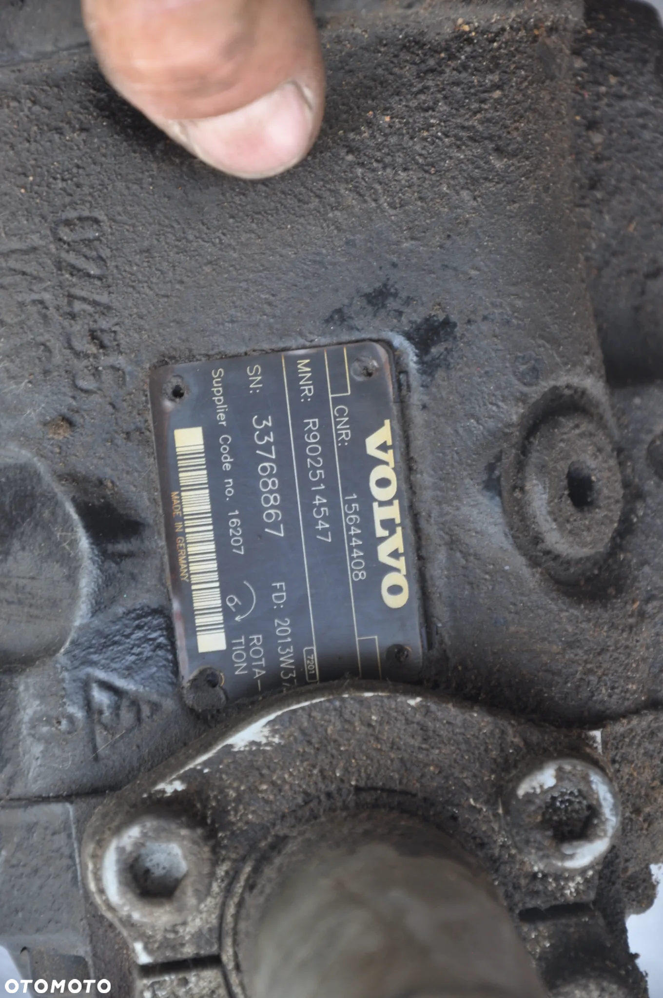 Pompa hydrauliczna Volvo ECR 25 D - 6