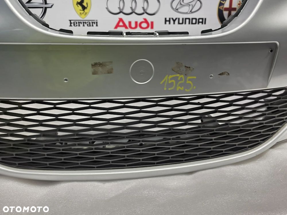 SEAT IBIZA IV 6J0 08-12 ZDERZAK PRZEDNI PRZÓD , KOLOR SREBRNY , BEZ PDC I SPRYSKÓW , NR AUKCJI NZ1525 - 11