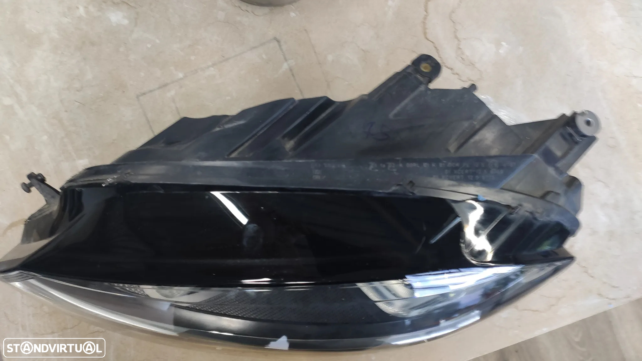 Farol esquerdo bi-xenon led direcional Golf 7 - 5