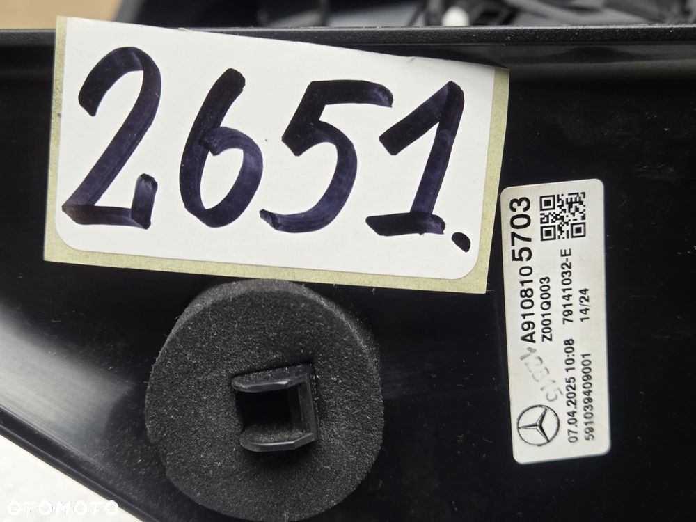 Mercedes Sprinter W910 W907 od 18r A9108105703 lusterko prawe obudowa - 7