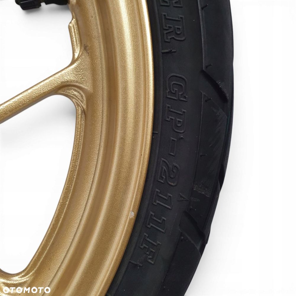 PRZEDNIE KOŁO FELGA PRZÓD Yamaha XSR 125 XSR125 2021 Opona 110/70 R17 złota - 5
