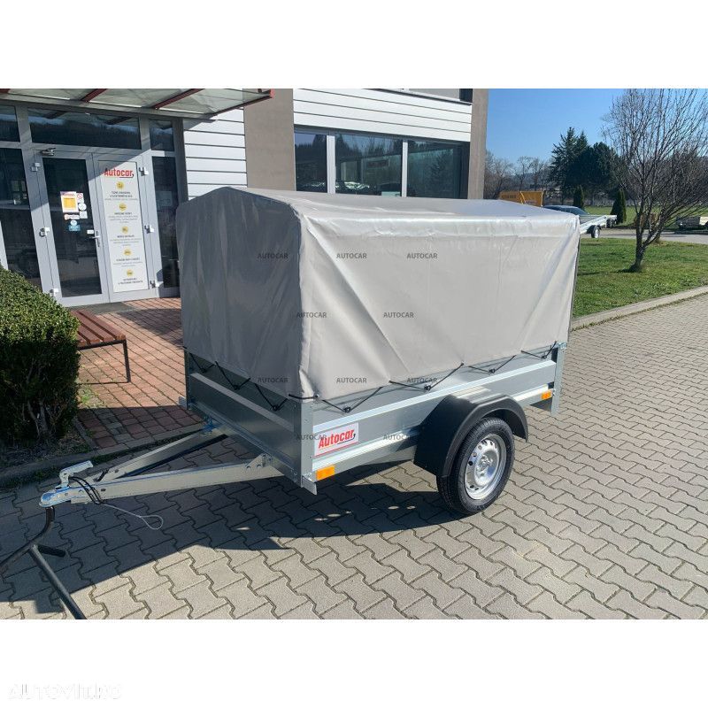Autocar Remorca Noua 2050X1140 de 750 kg cu prelata inaltime 1200mm de la podea - 1