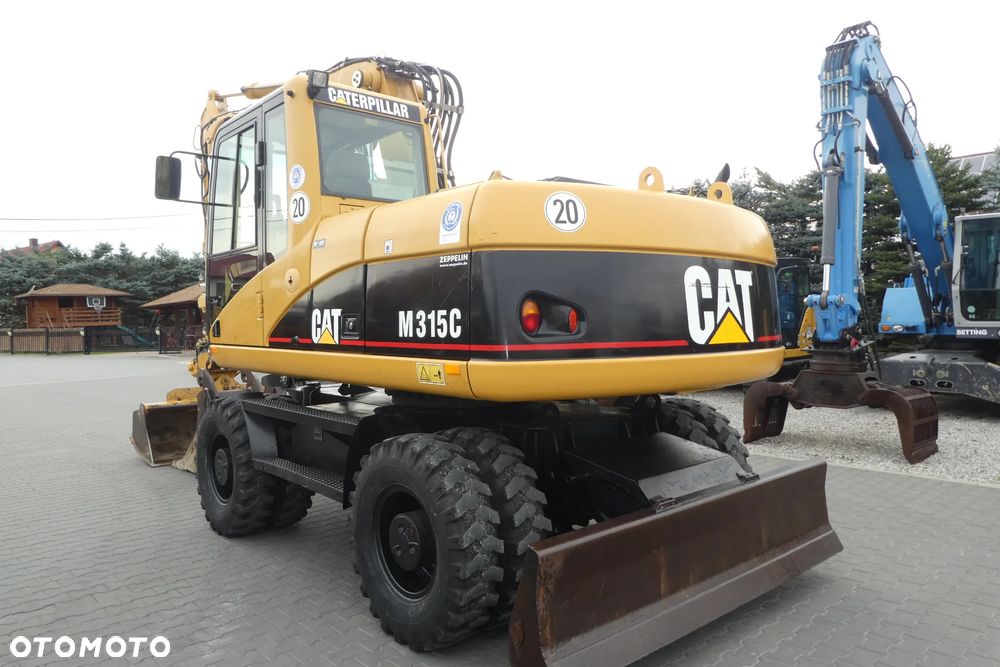 Caterpillar M315C Z NIEMIEC TRZY ŁYZKI - 4
