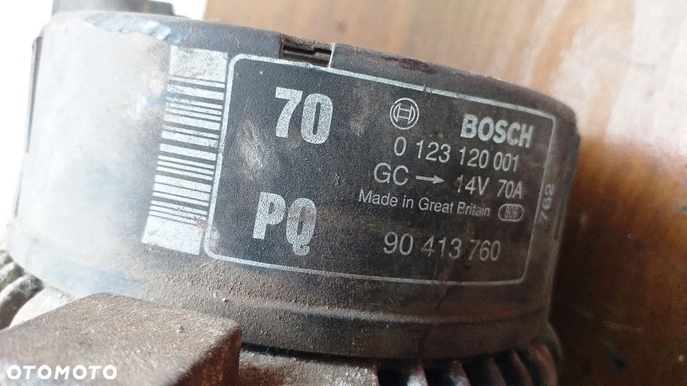 Alternator Opel 0123120001 90413760 - 4