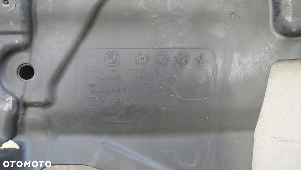 bmw f40 wygłuszenie izolacja osłona ściany czołowej grodzi 7444949 - 2