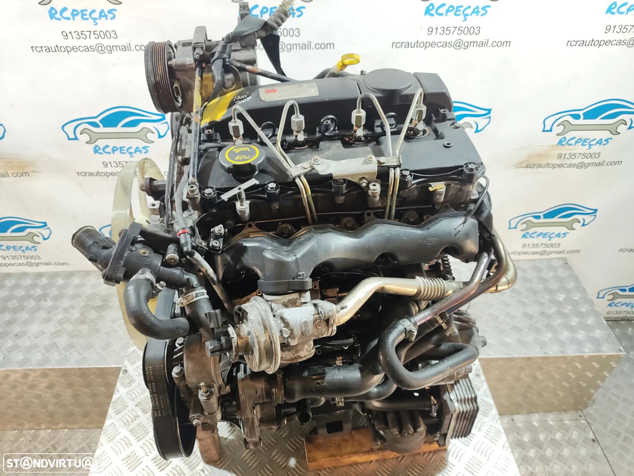 MOTOR COMPLETO DURATORQ 2.4 TDCI 16V 137CV ZSD424 H9FA FORD TRANSIT - 1