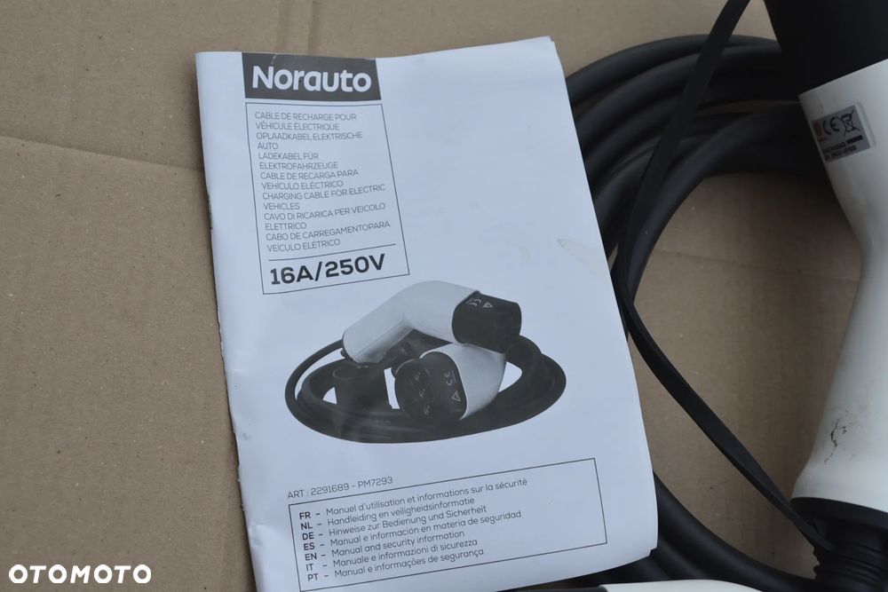 Norauto E-Charging Typ 2, 16 A, jednofazowy, 3.6 kW, 5 metrów - 3