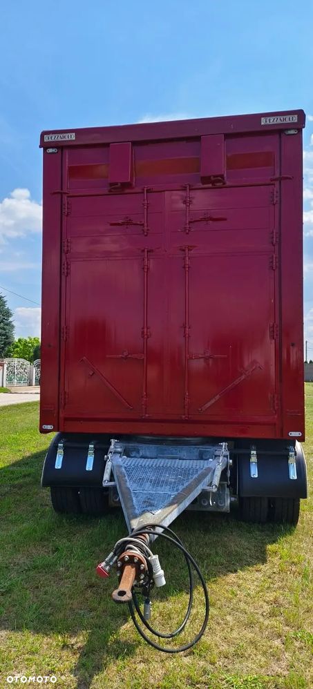 Pezzaioli RBA 32/TRZYOSIOWA PRZYCZEPA-2XBYDŁO,3X TRZODA/HYDRAULICZNIE PODNOSZONY DACH I PODŁOGI / OŚ ŚRODKOWA PODNOSZONA - 5