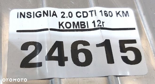 nakładka osłona pasa bagażnika opel insignia a 12r kombi 13278409 - 8