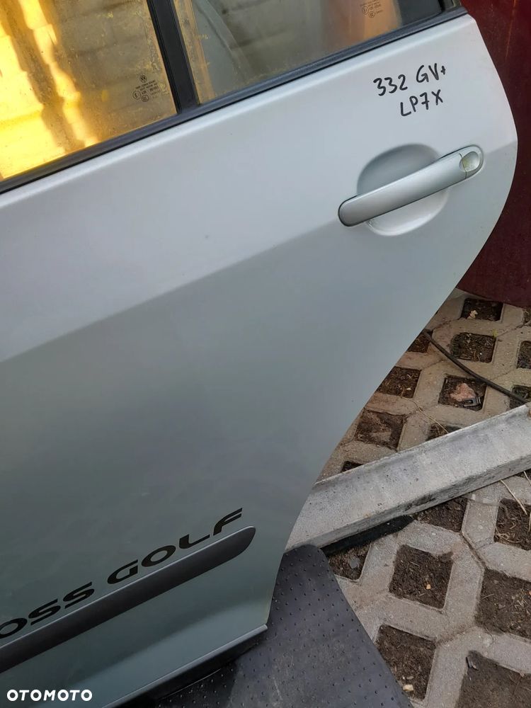 VW GOLF V+ CROSS DRZWI LEWE TYLNE LEWY TYŁ KOLOR: LP7X - 2