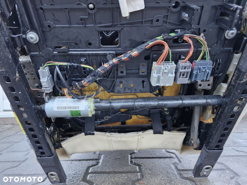 range rover l322 fotel kierowcy lewy przód uk skóra - 13