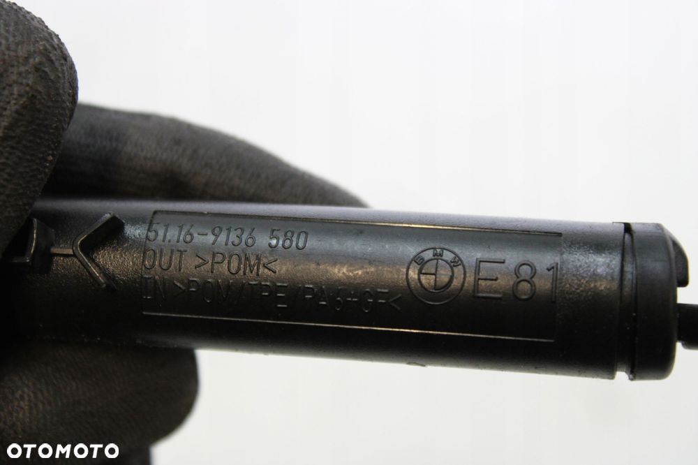 BMW E87 SIŁOWNIK SCHOWKA 9136580 - 5